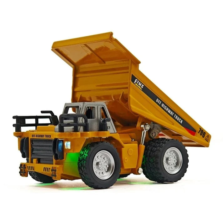 TRASPED HG4-414 1:64 Mini RC Alloy Dump Truck