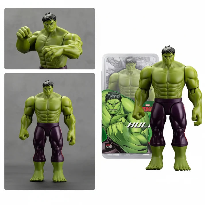 ZD Toys Marvel Avengers Hulk 7 Inch Action Figure PVC Box Pack