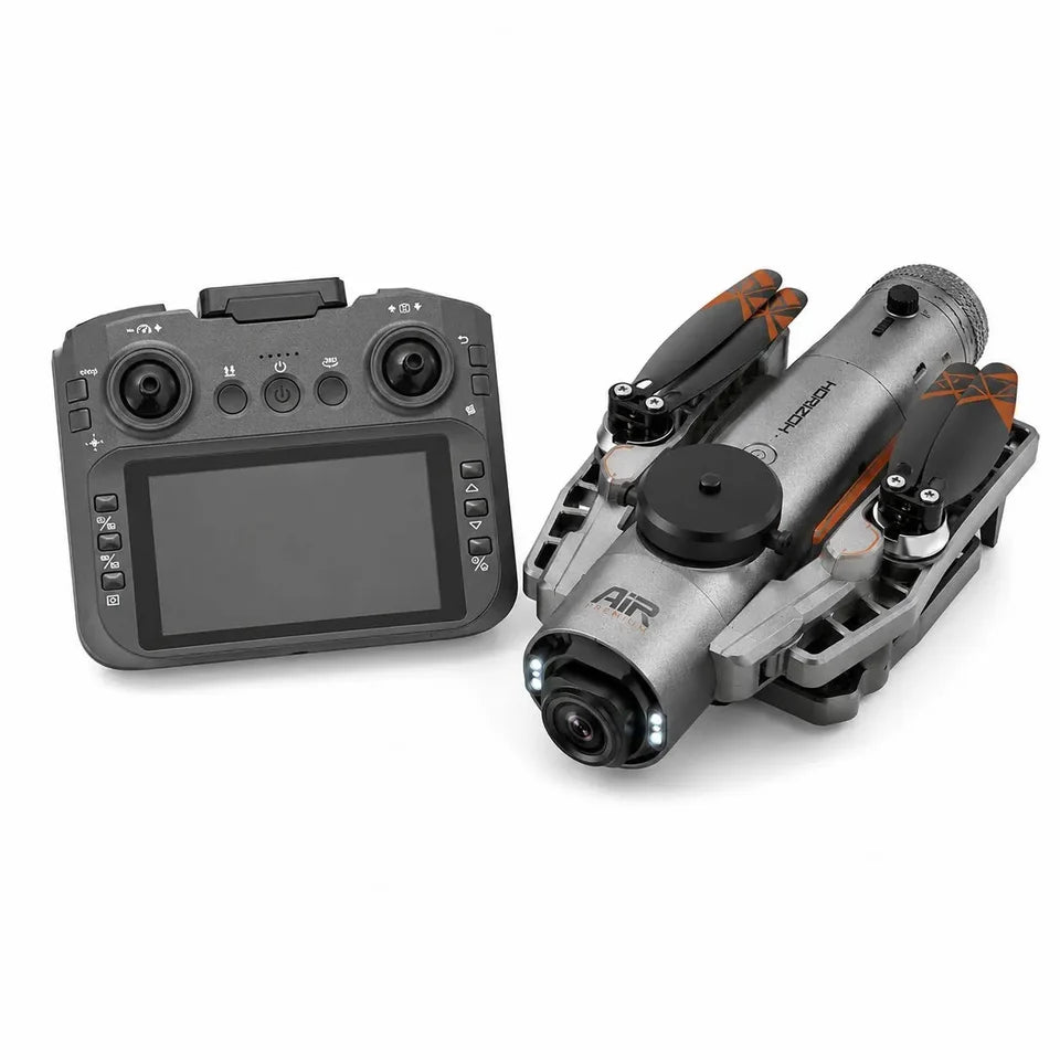 Spaceship Smoke Drone with Screen Remote