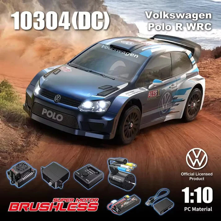 MJX Hyper Go 10304DC Volkswagen Polo 1:10 R WRC 3S-70km/h
