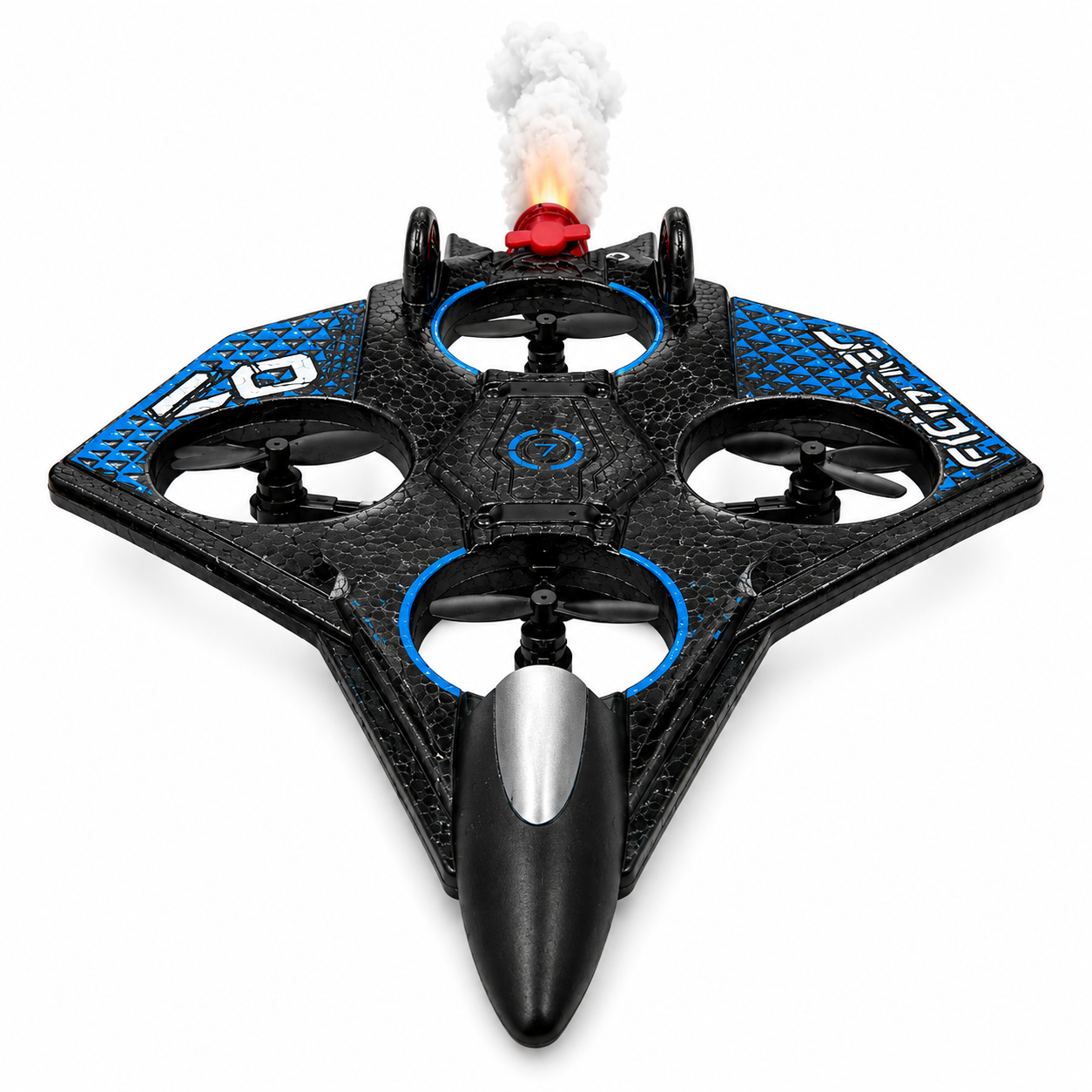 RC Fighter Plane with Smoke Spray Effect